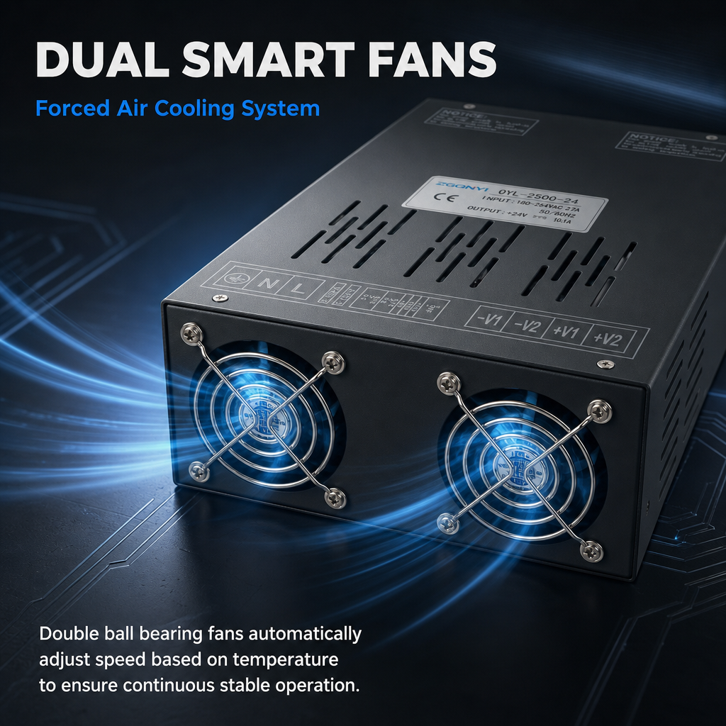 QYL-2500-48 2500W 48V 52A Constant Voltage Current Supply