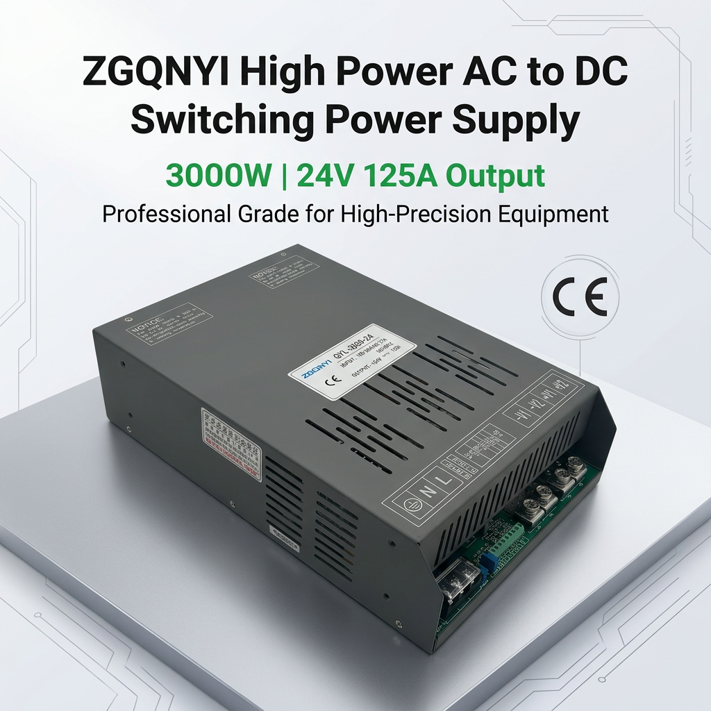 3000W 24V 125A High Power SMPS