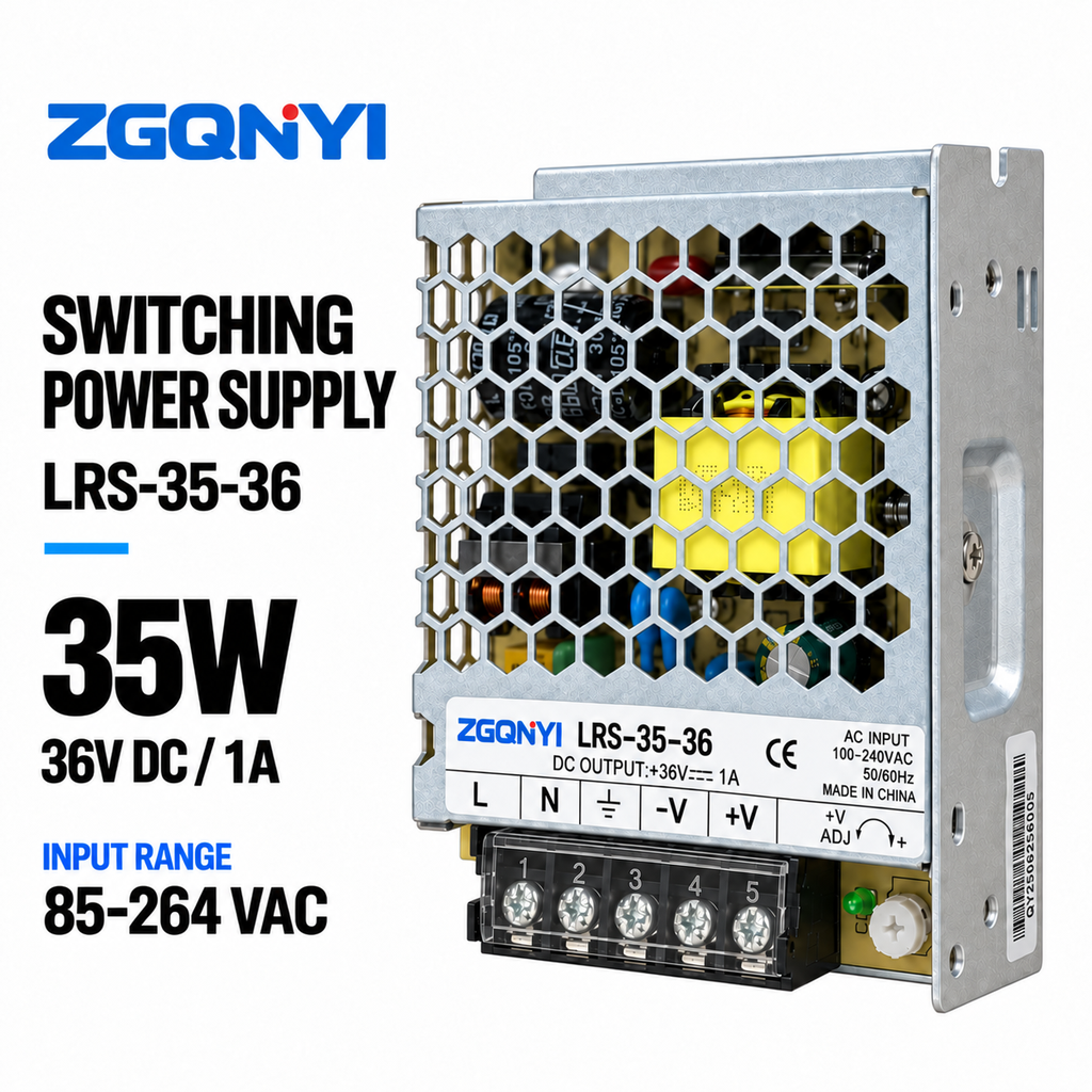 LRS-35-24 Ultra-thin Single Group 24 Volt Power Supply