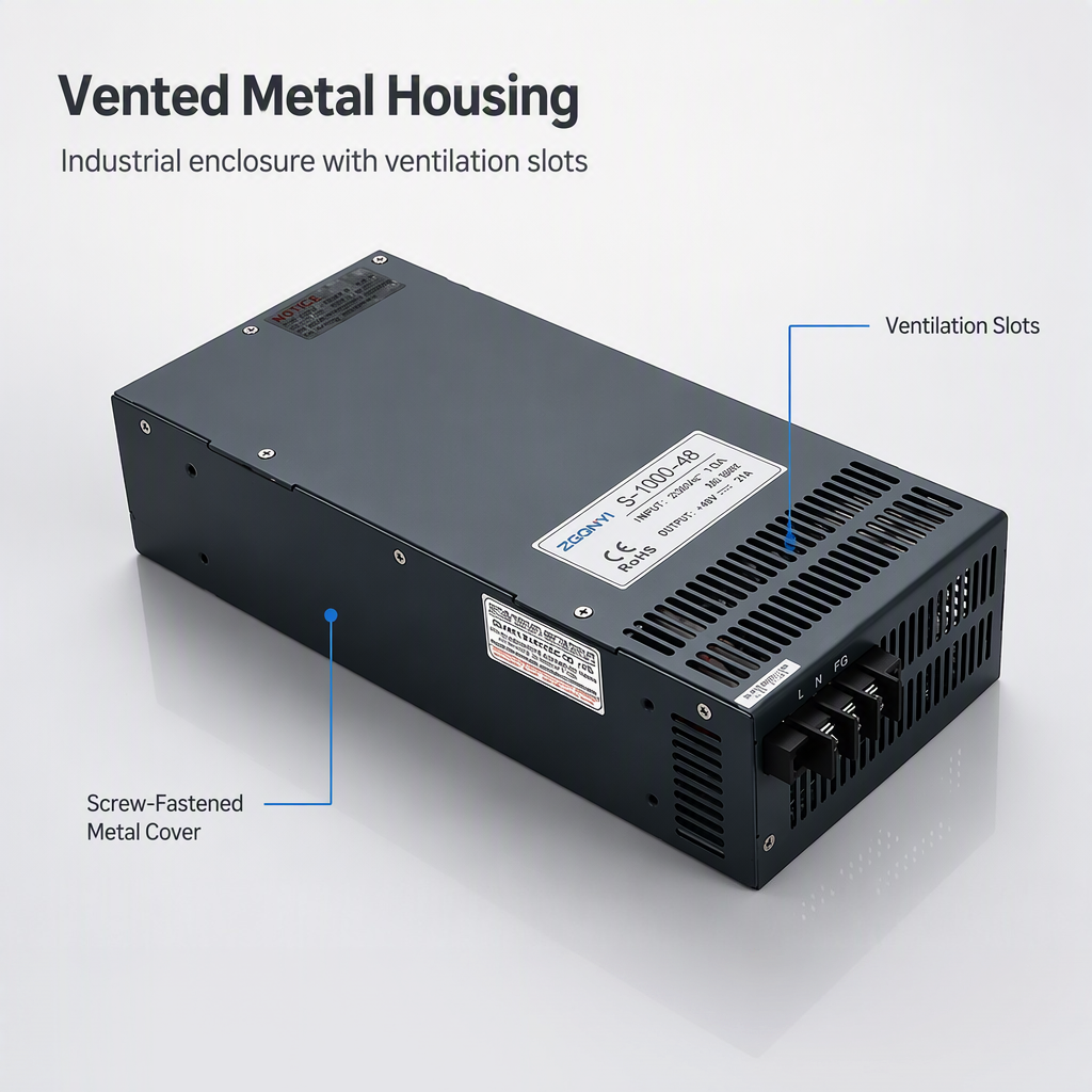 S-1000-24 1000W 24V 41.6A Single Output SMPS