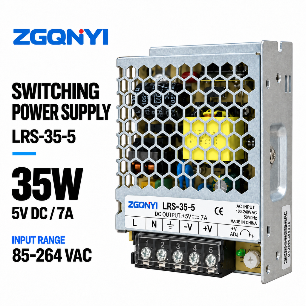 ZGQNYI LRS-35-5 5V DC Constant Voltage LED Driver