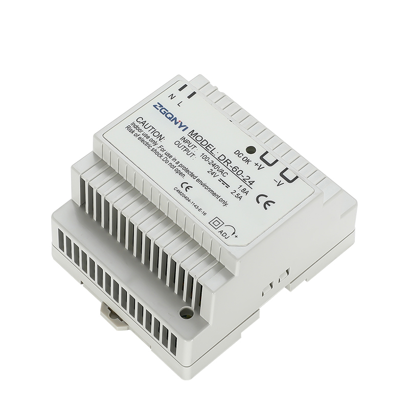 DR-60W-24V DIN Rail SMPS 60W 24V 2.5A