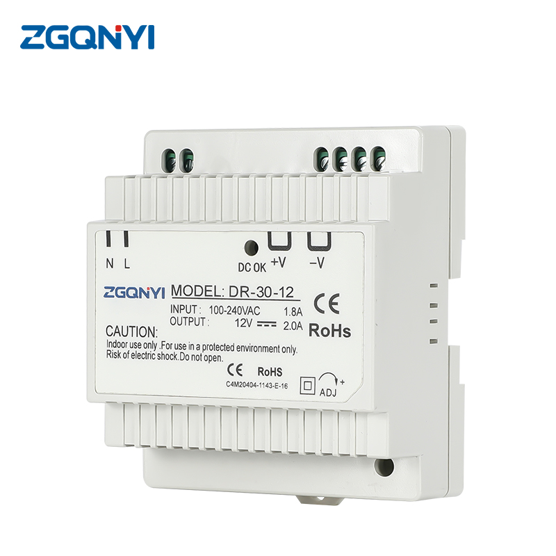 DR-30-12 DIN Rail Power Supply 30W 12V 2A