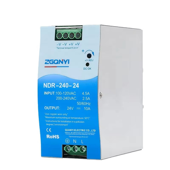 NDR 240W 24V DIN rail power supply